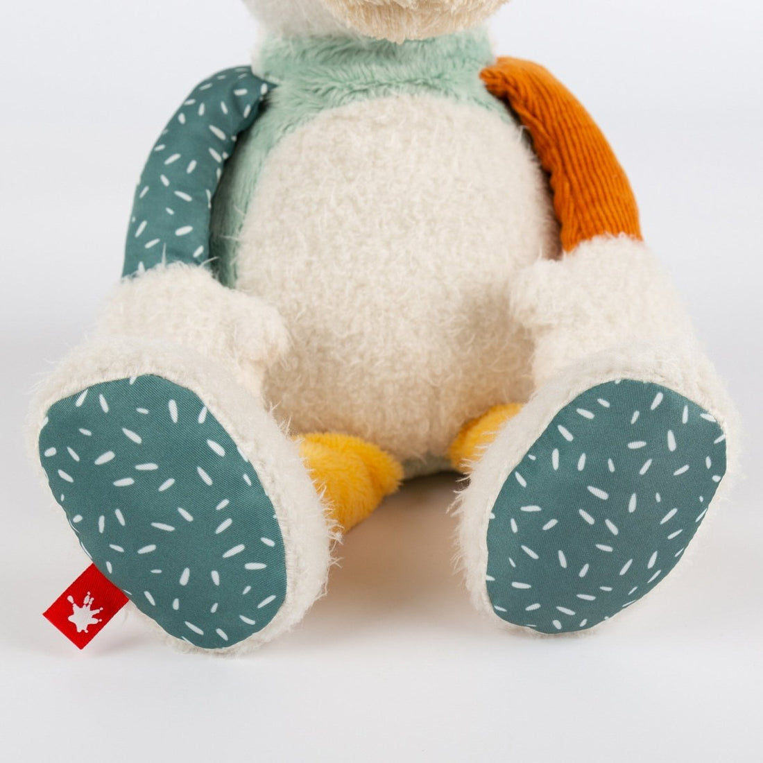 Patchwork Polar Bear Plush Toy - Norman & Jules