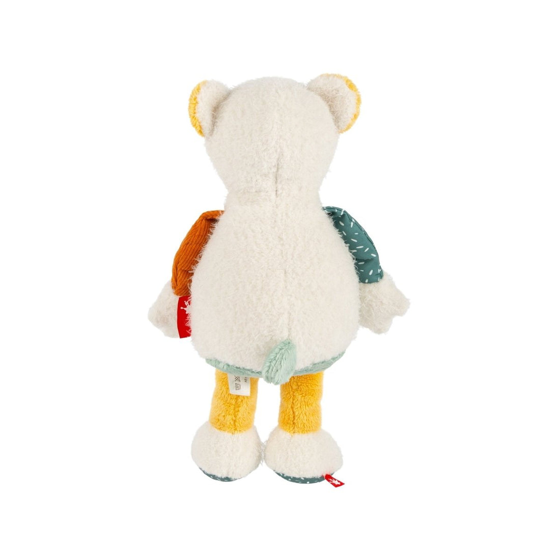 Patchwork Polar Bear Plush Toy - Norman & Jules