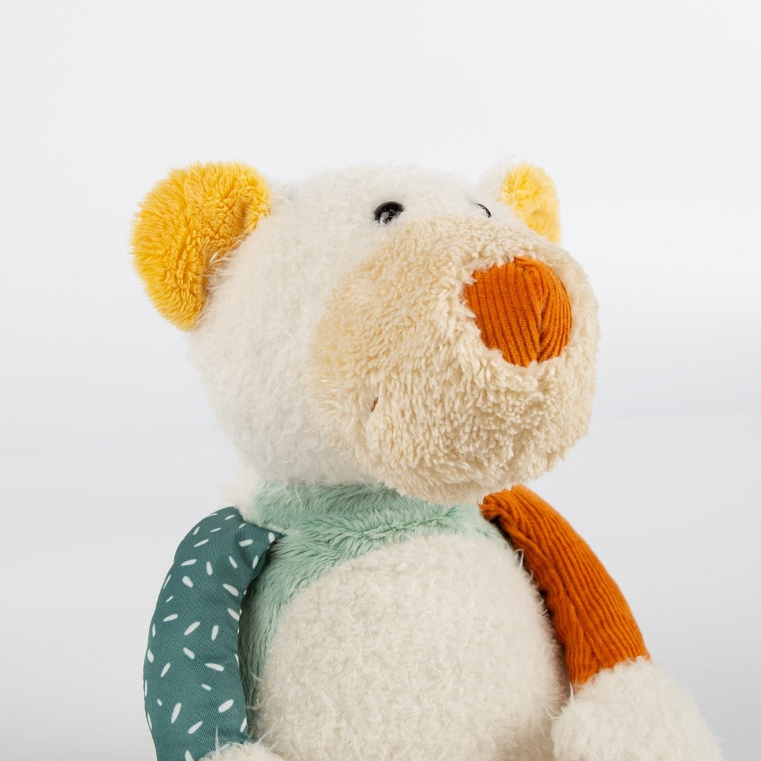 Patchwork Polar Bear Plush Toy - Norman & Jules