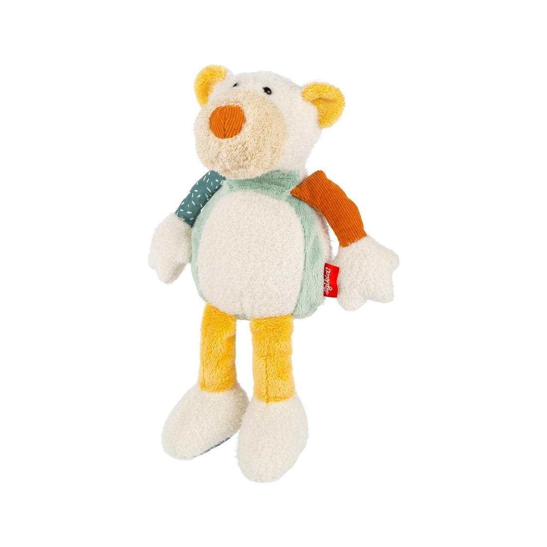 Patchwork Polar Bear Plush Toy - Norman & Jules