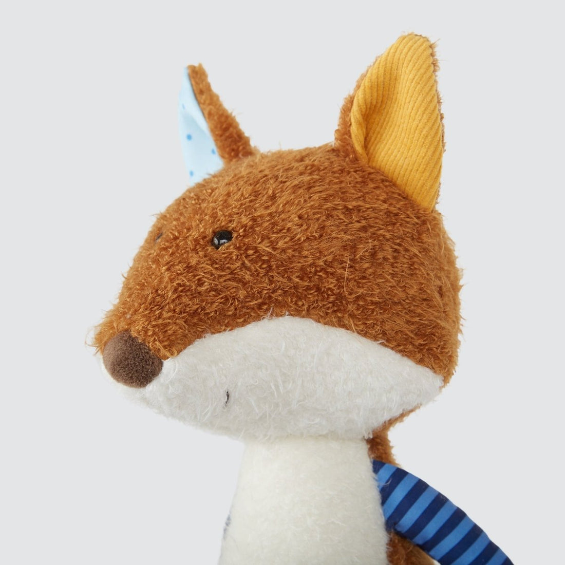 Patchwork Young Fox Plush Toy - Norman & Jules