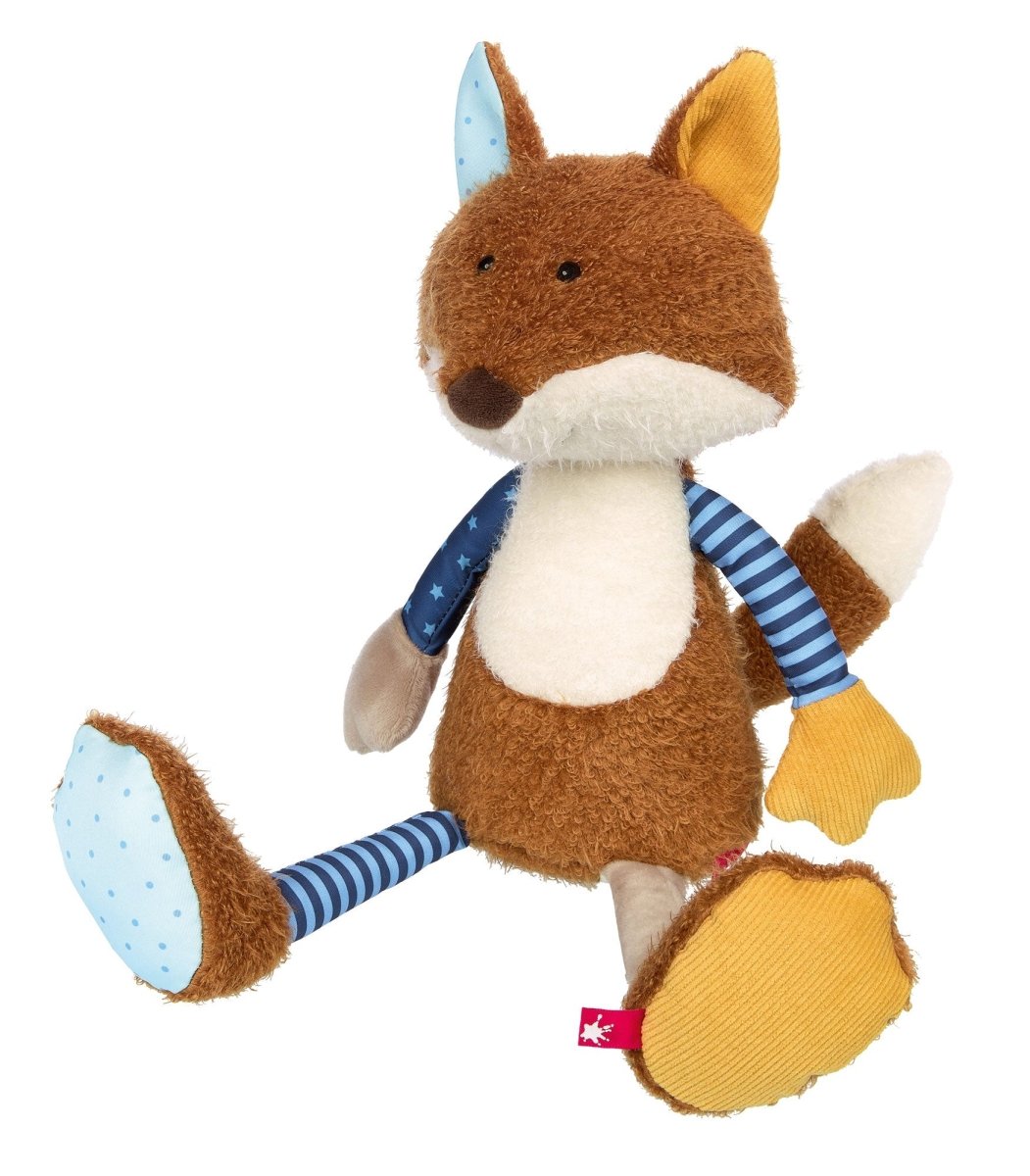 Patchwork Young Fox Plush Toy - Norman & Jules