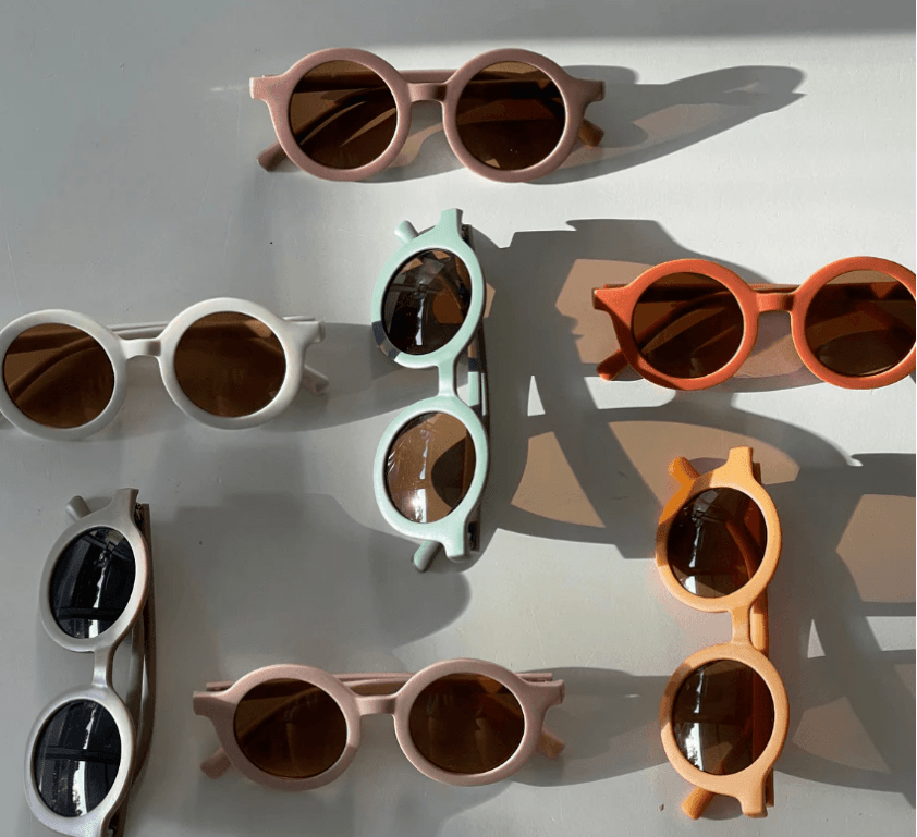 RECYCLED PLASTIC SUNGLASSES, THYME - Norman & Jules