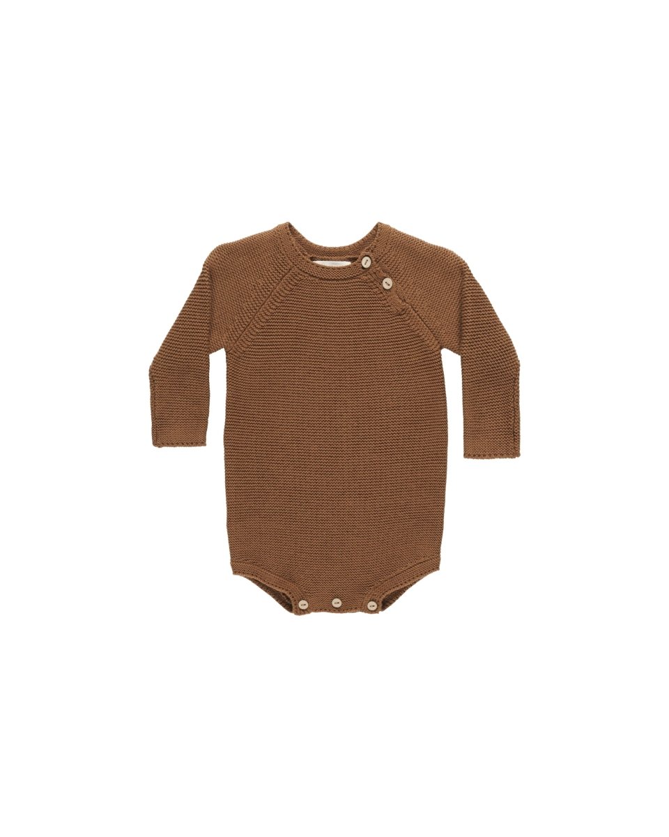 Riggens Romper, Cinnamon - Norman & Jules