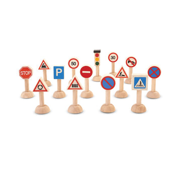 Set Of Traffic Signs + Lights - Norman & Jules