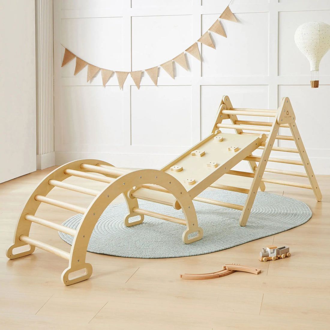 Tiny Land® 7 - in - 1 Montessori Climbing Set - Norman & Jules