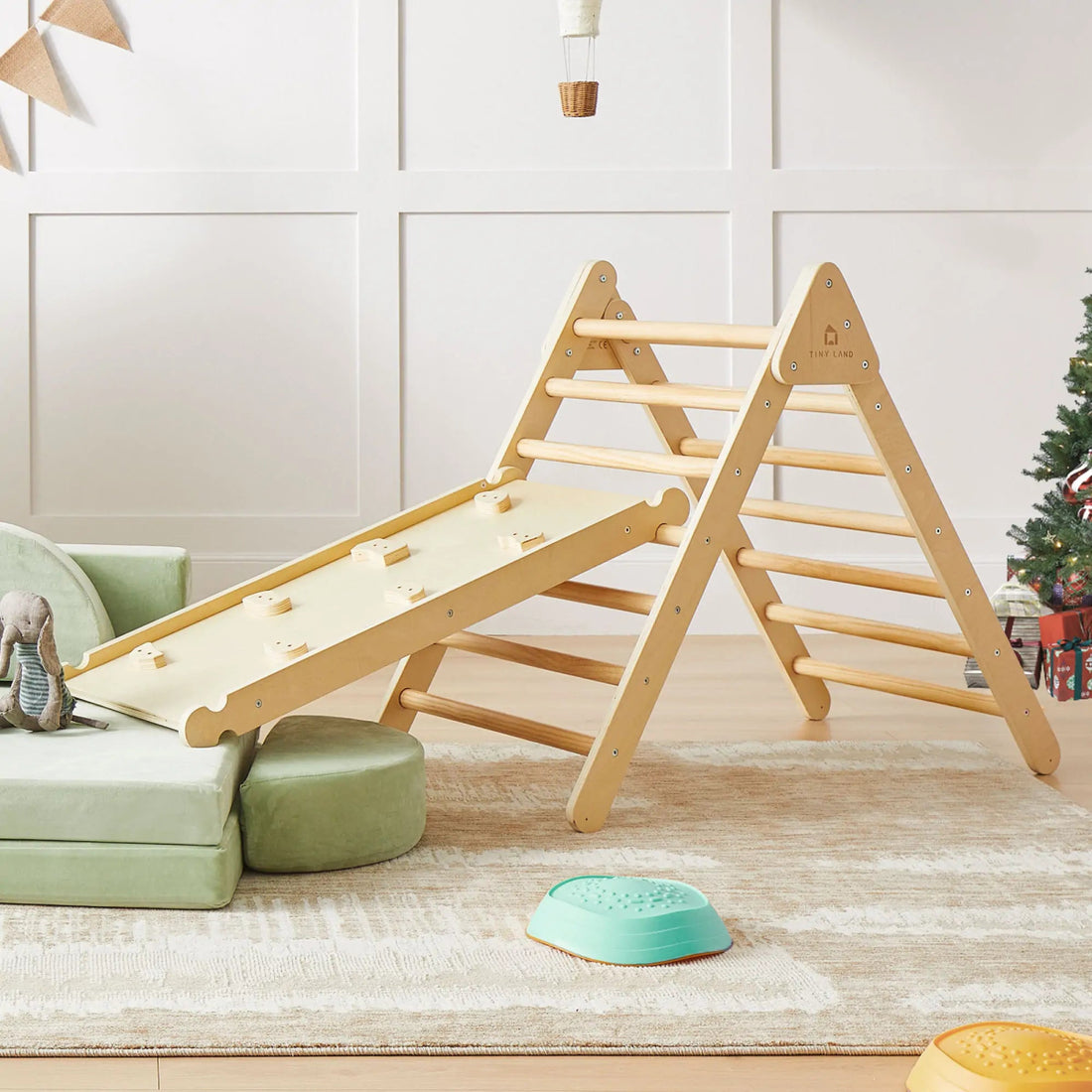 Tiny Land® 7 - in - 1 Montessori Climbing Set - Norman & Jules