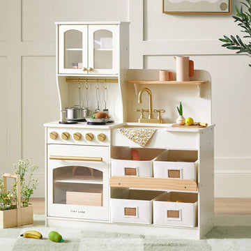 Tiny Land® Serenity Play Kitchen - Cream - Norman & Jules