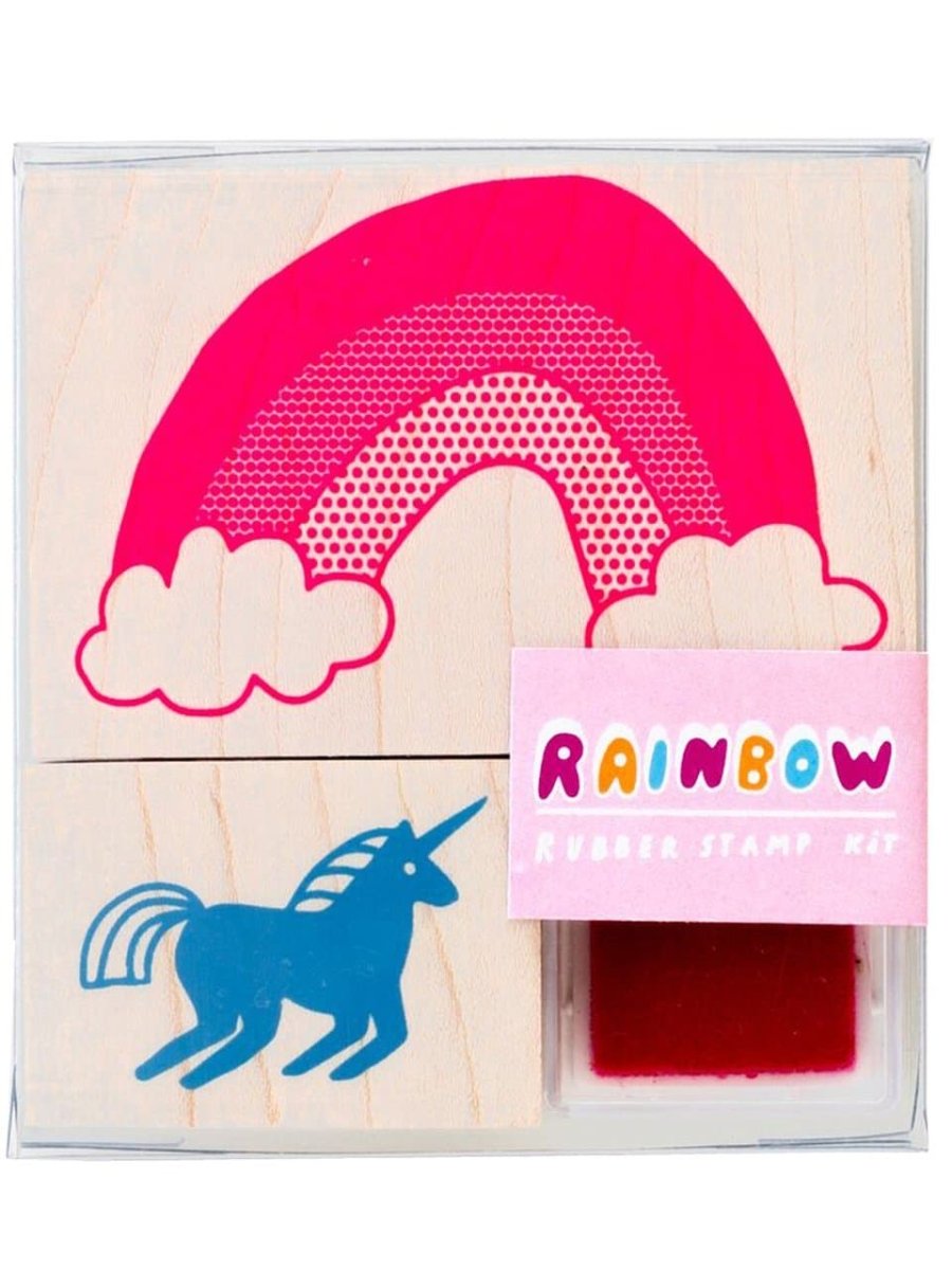 UNICORN + RAINBOW SMALL STAMP KIT - Norman & Jules