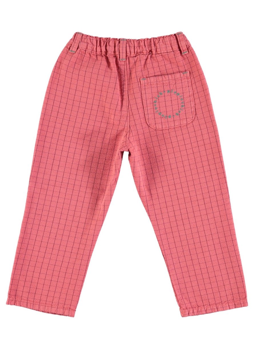 UNISEX TROUSERS, STRAWBERRY CHECK - Norman & Jules