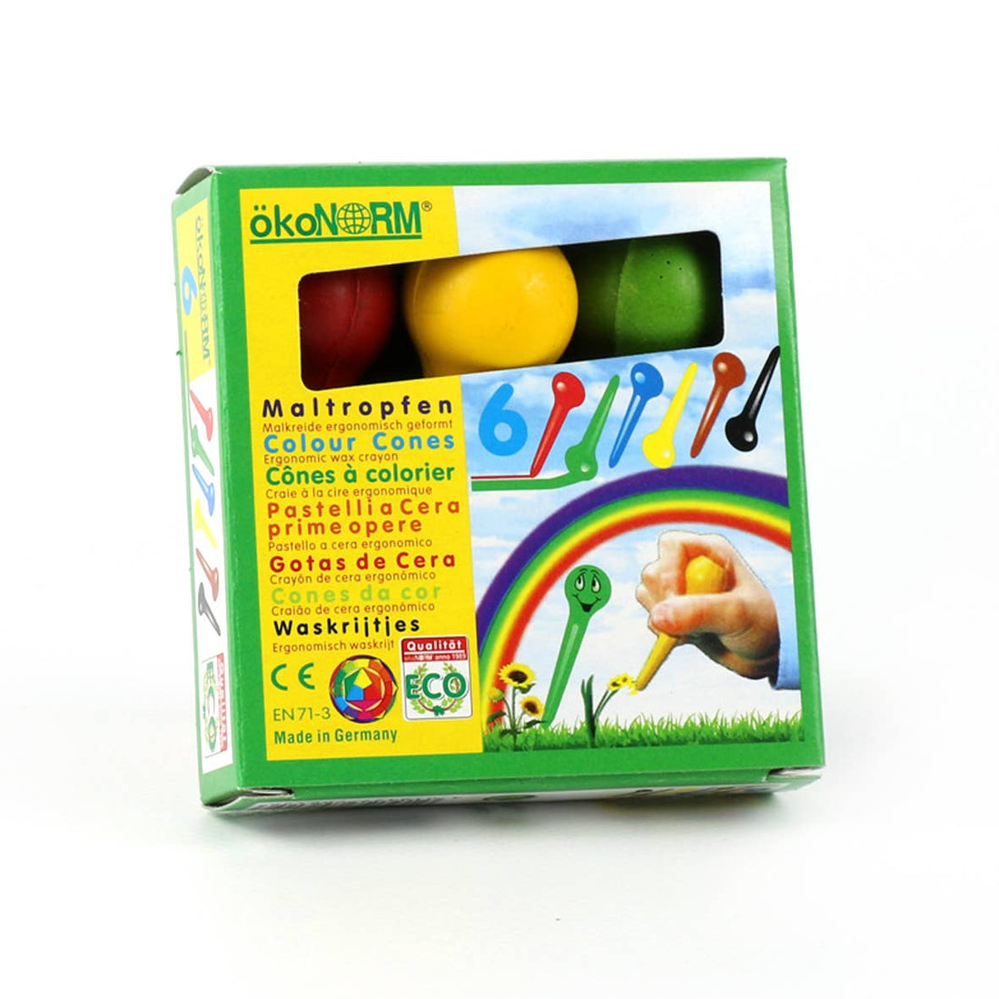 Washable Wax Crayons - Norman & Jules