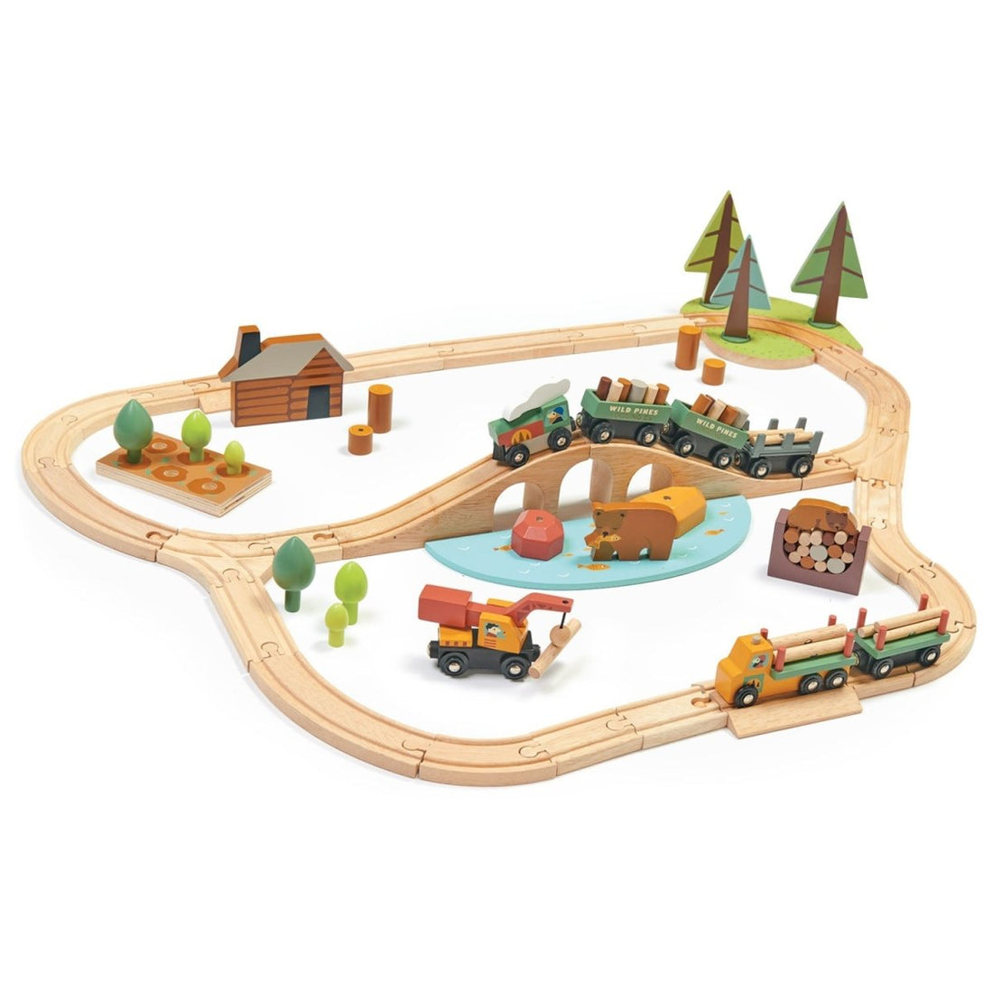 Wild Pines Train Set - Norman & Jules