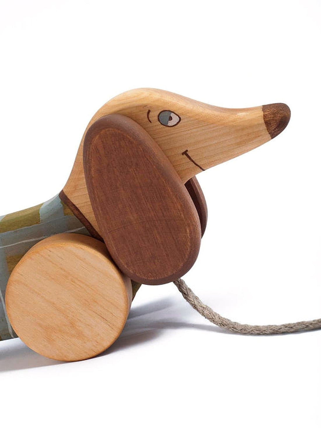 WOODEN DOG PULL TOY - Norman & Jules