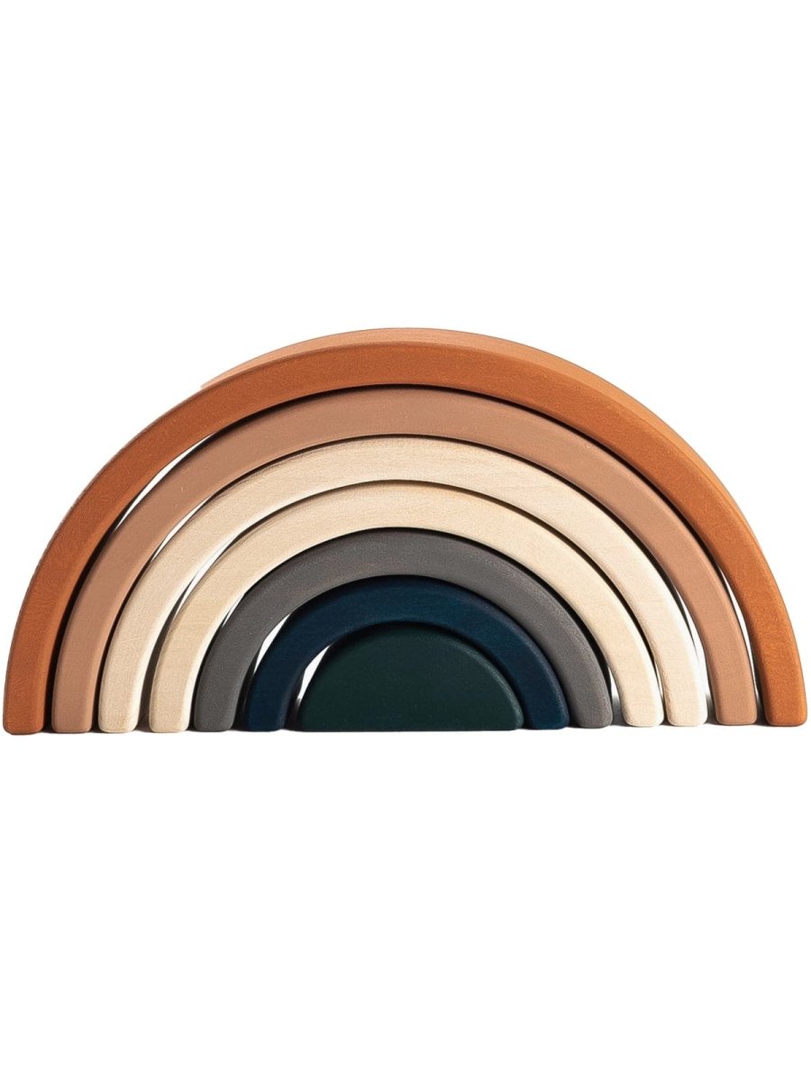 WOODEN RAINBOW, TERRACOTTA - Norman & Jules