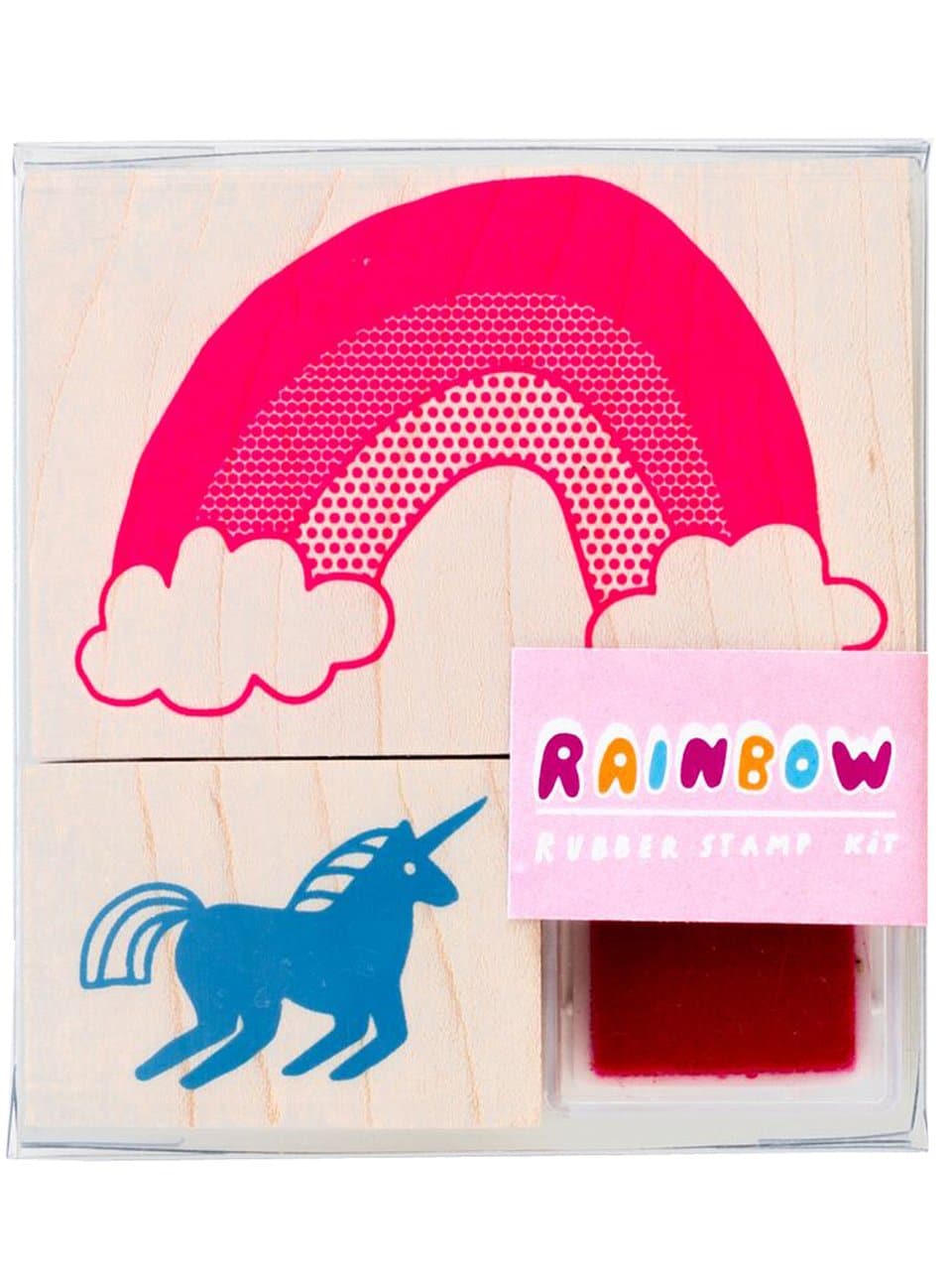 UNICORN + RAINBOW SMALL STAMP KIT